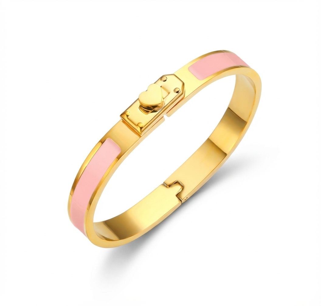 Klassik Armreif Pink