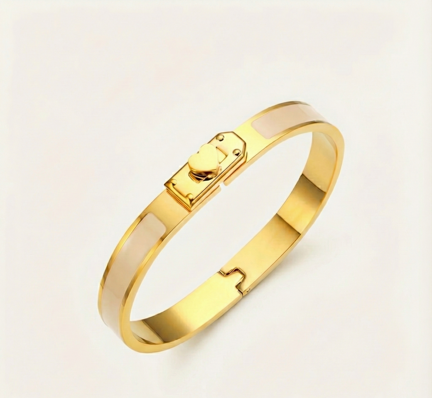 Klassik Armreif Creme