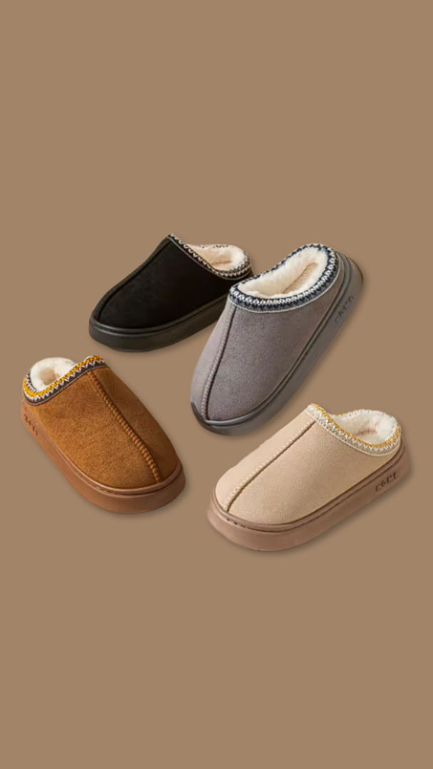 Kuschel-Komfort Hausschuhe