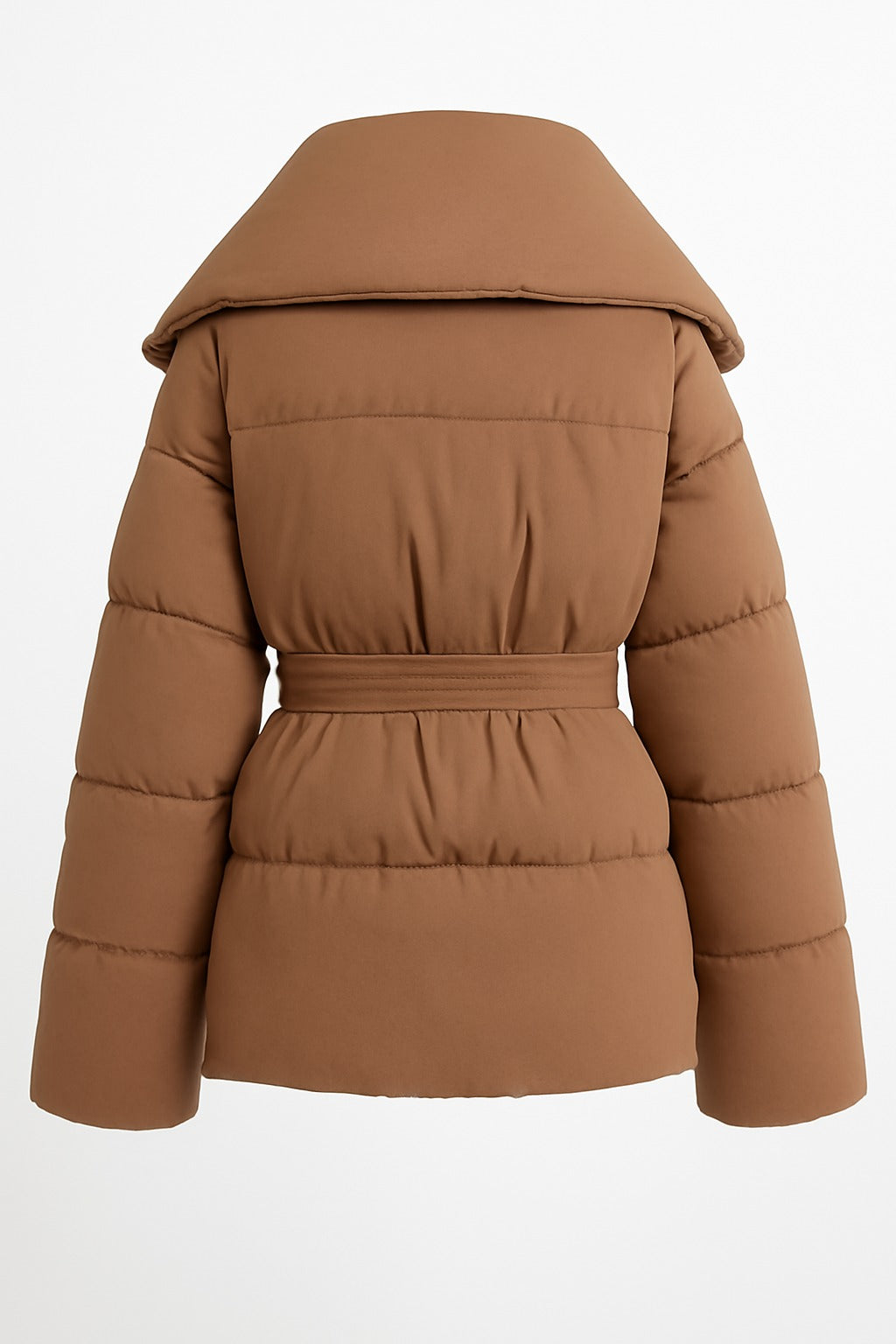 Steppjacke mit Gürtel