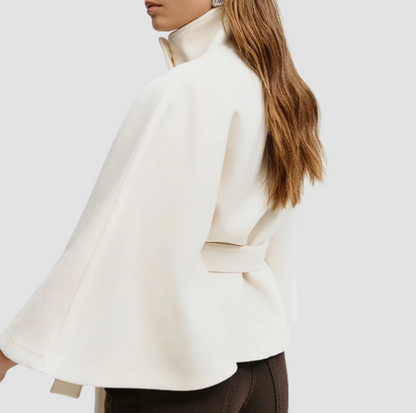 Elegante Jacke mit Gürtel