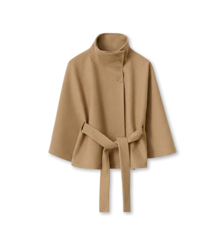 Elegante Jacke mit Gürtel