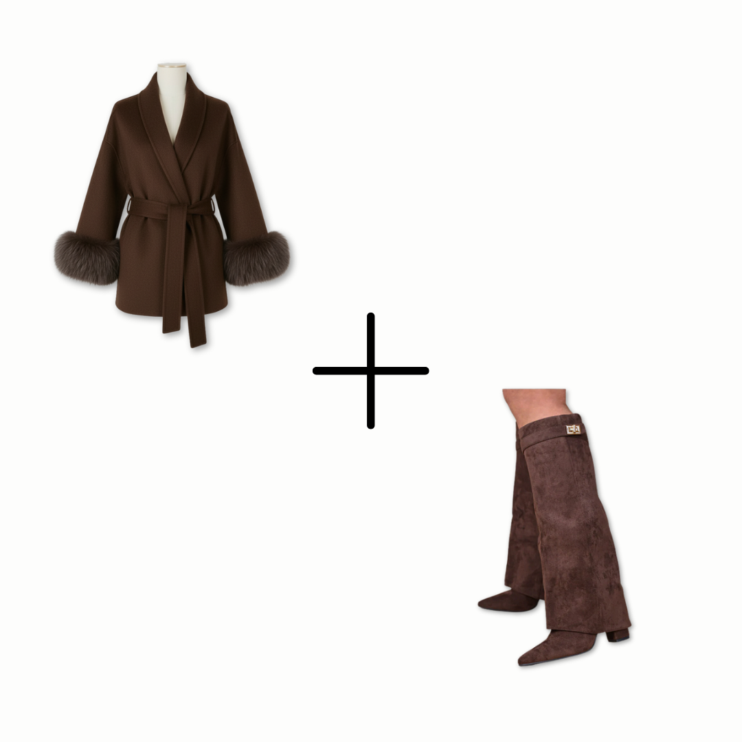 Limitiertes Set Braun