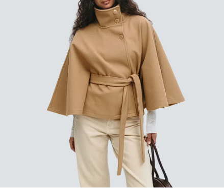 Elegante Jacke mit Gürtel