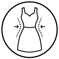 Figurschmeichelnde Passform