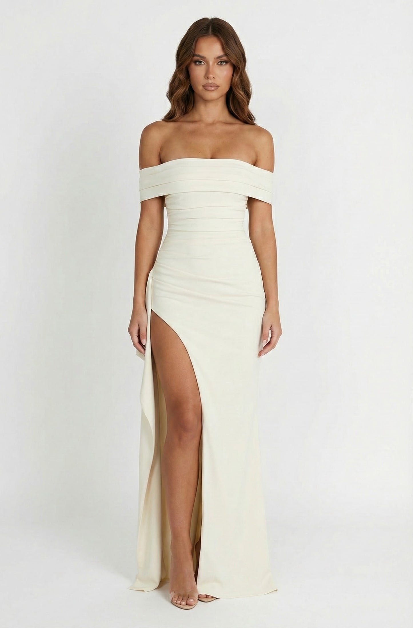 Aurora Off-Shoulder Gown