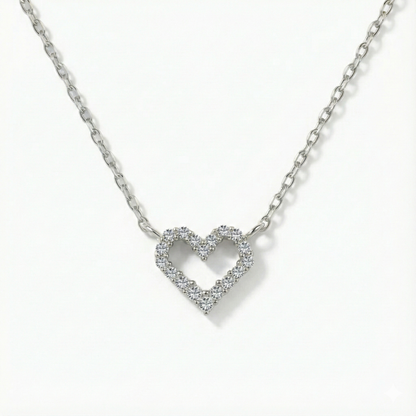 Funkelndes Kristallherz