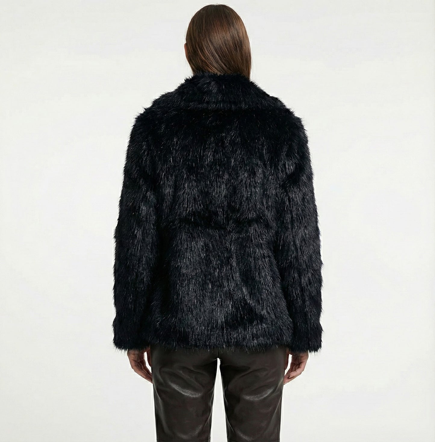 Weiche Faux Fur Jacke
