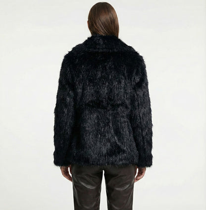 Weiche Faux Fur Jacke