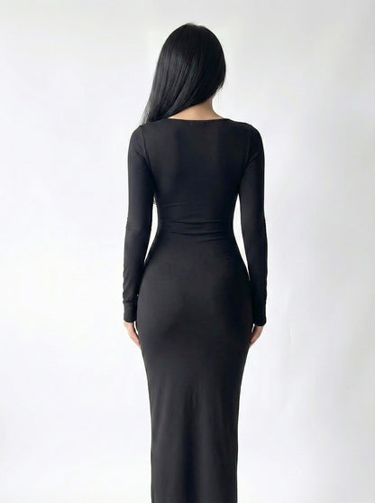 Onyx Soft-Touch Dress