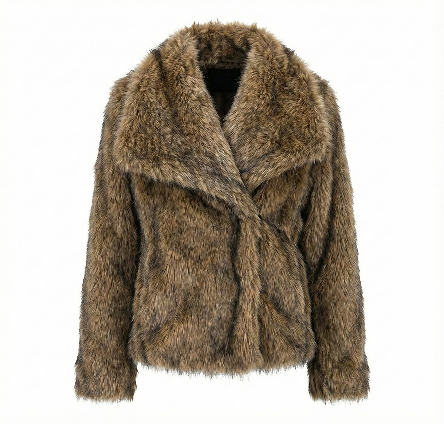 Weiche Faux Fur Jacke