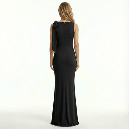 Aurelia Satin-Maxikleid