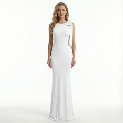 Aurelia Satin-Maxikleid