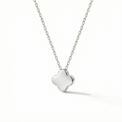 Beige Kleeblatt Kette