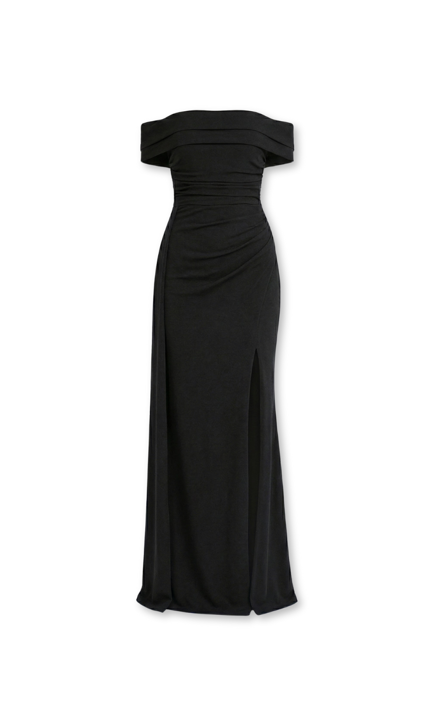 Aurora Off-Shoulder Gown