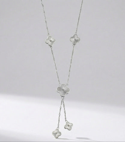 Y-Kette mit Kleeblättern