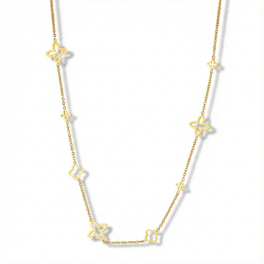 Offene Kleeblatt Kette