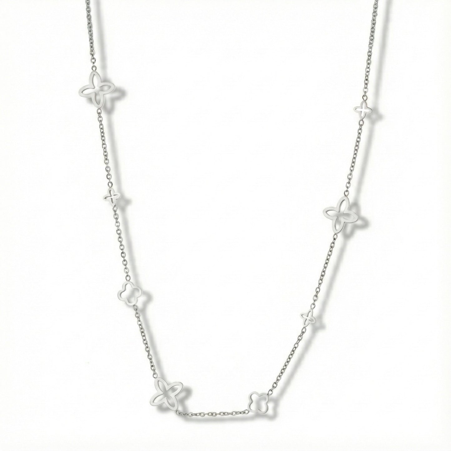 Offene Kleeblatt Kette