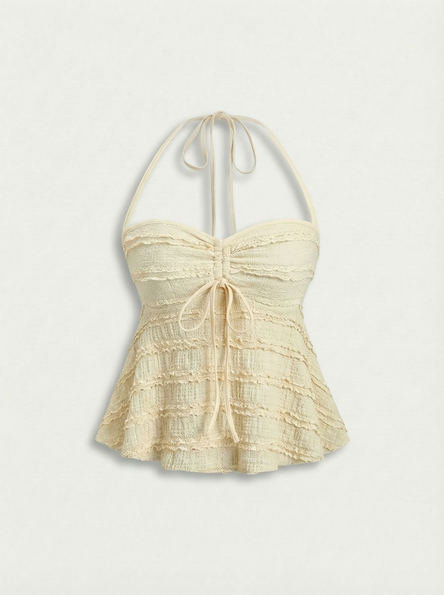 CYLIA I Crinkle Top