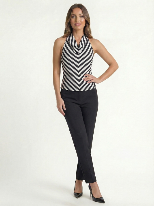 White/Turquoise Petal