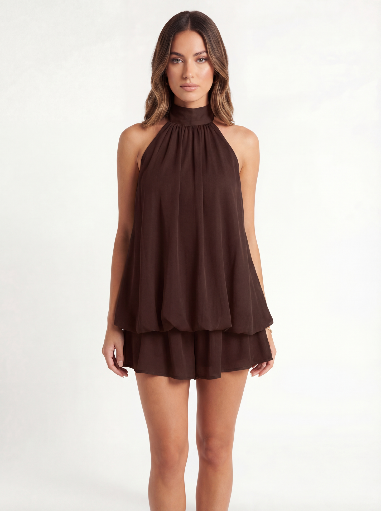 Neckholder-Sommerkleid