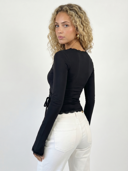 CYLIA I Wrap Top