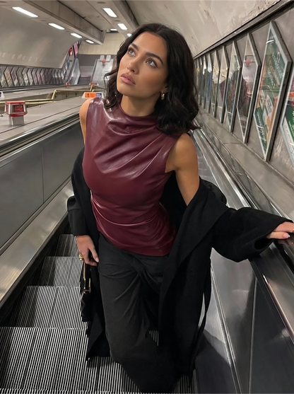 CYLIA I Ribbed Top