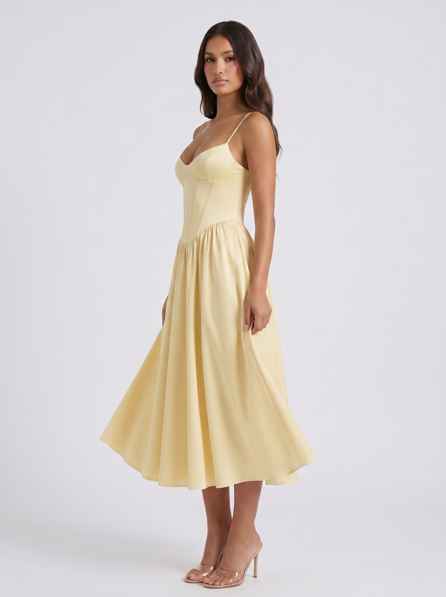 CYLIA I Corset Midi