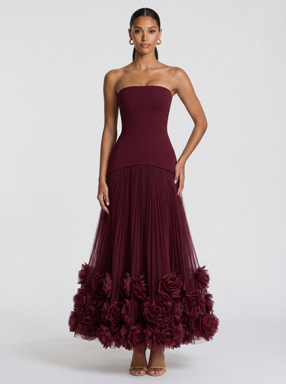CYLIA I Bordeaux Bloom