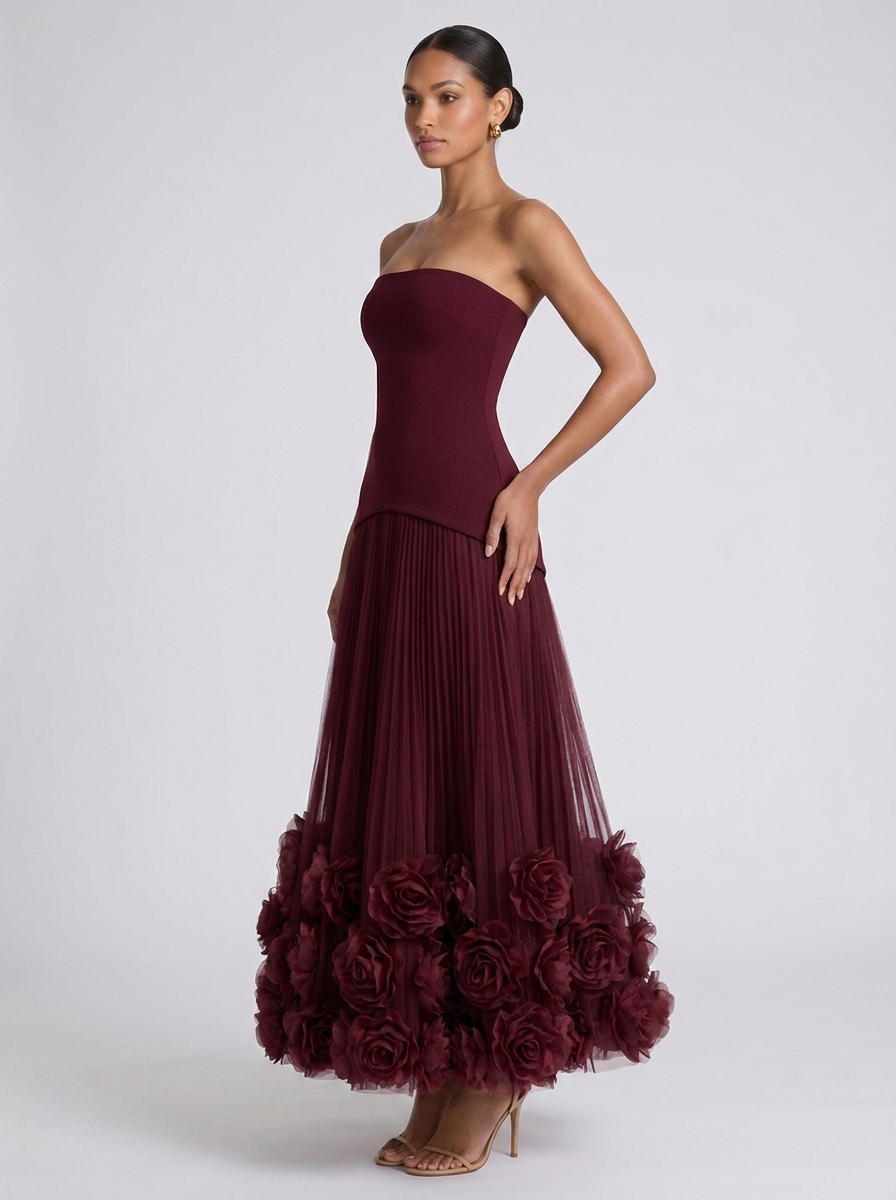 CYLIA I Bordeaux Bloom