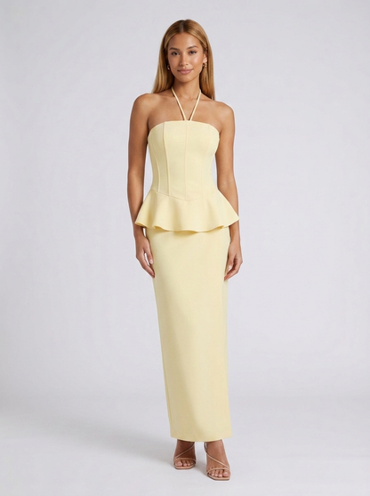 CYLIA I Soleil Peplum