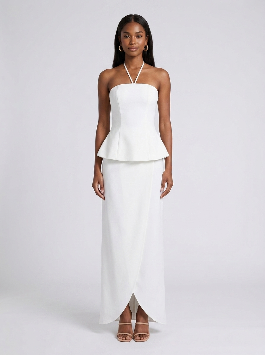 CYLIA I Soleil Peplum