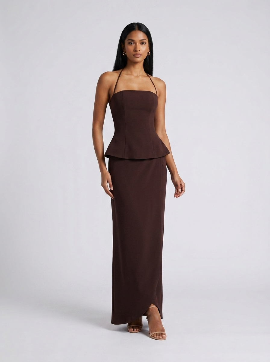 CYLIA I Soleil Peplum