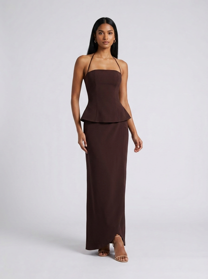 CYLIA I Soleil Peplum
