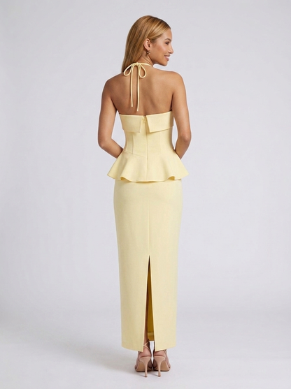 CYLIA I Soleil Peplum