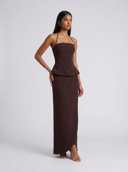 CYLIA I Soleil Peplum