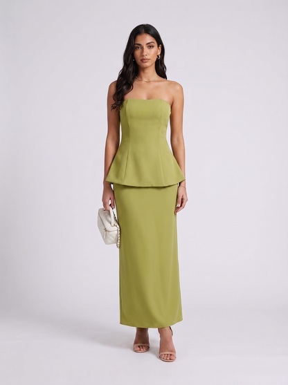 CYLIA I Soleil Peplum