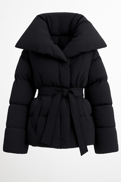 Steppjacke mit Gürtel