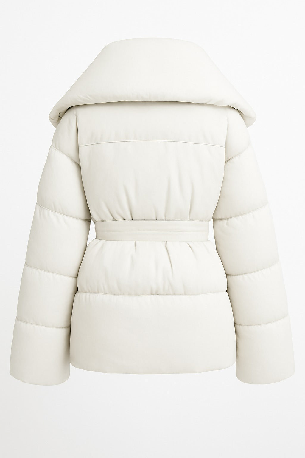 Steppjacke mit Gürtel